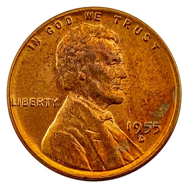 1955-D DDO FS-101 Wheat Cent
