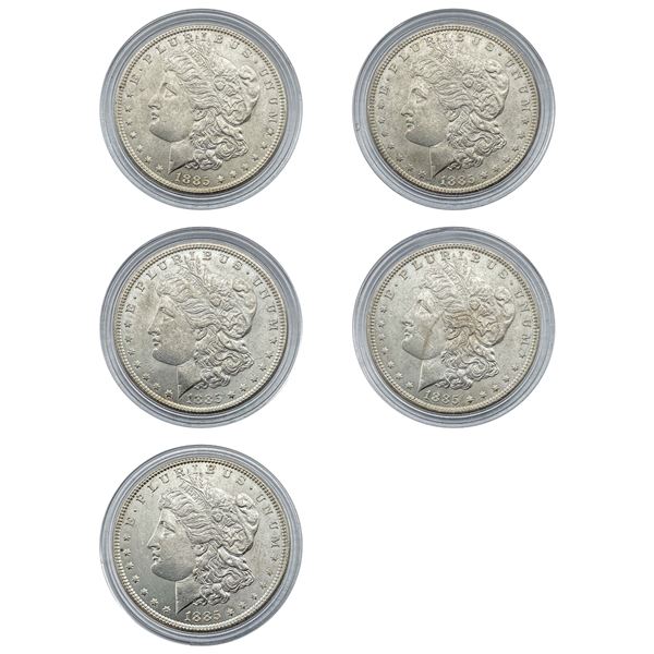 [5]1885 Morgan Silver Dollar