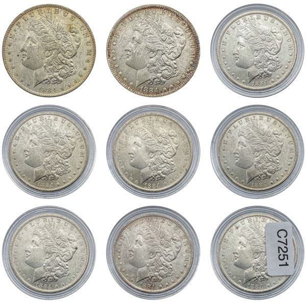 [9]1884-O Morgan Silver Dollar