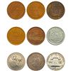 Image 5 : [13]1877-2022 Assorted U.S. Coins [1C-50C]