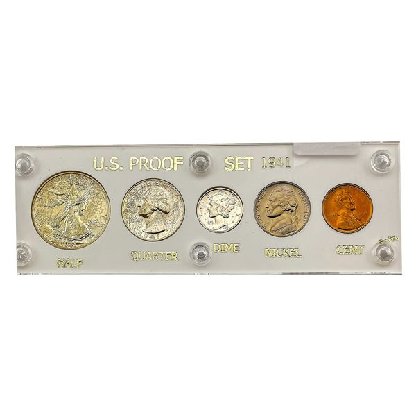 [5]1941 U.S. Proof Set [1C-50C]