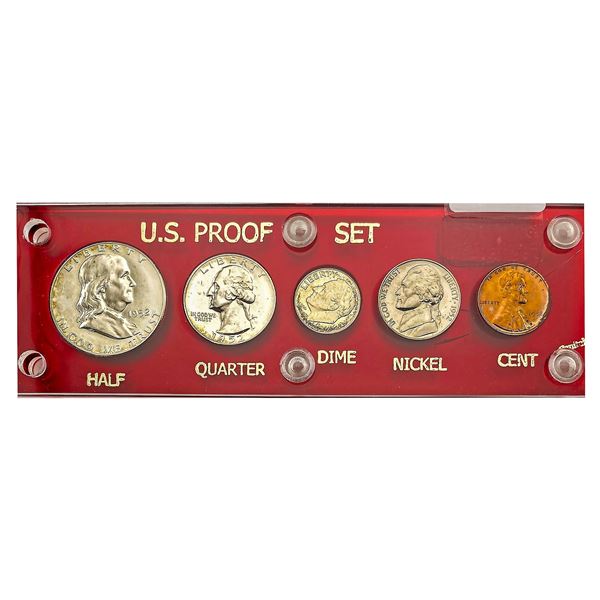 [5]1952 U.S. Proof Set [1C-50C]