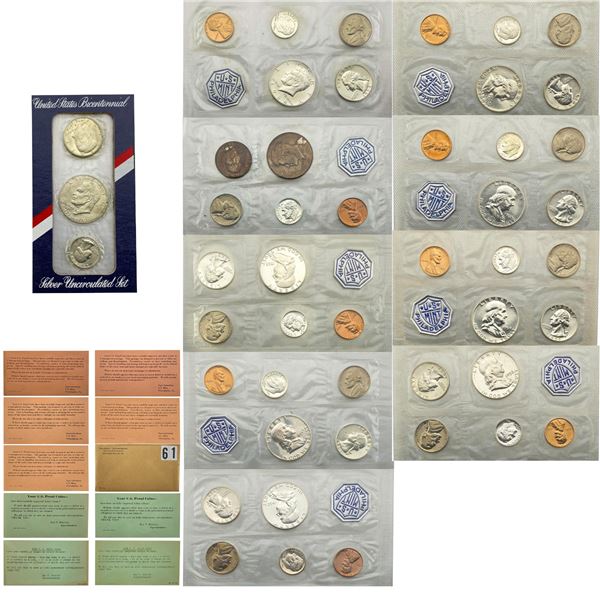 [53]1958-1976 U.S. Proof Sets & Silver UNC Set