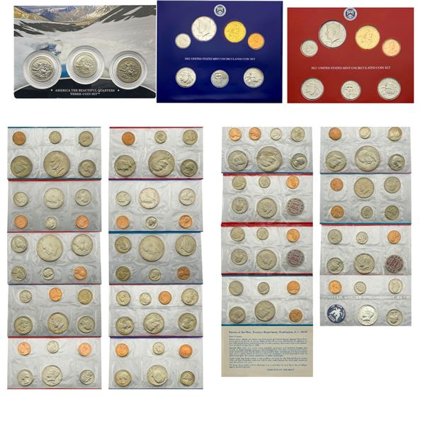 [118]1965-2021 U.S. Mint Sets [1C-$1]