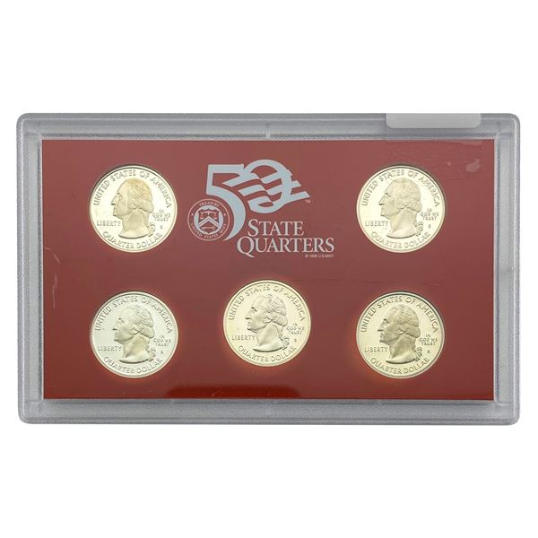 [20]2004-2007 U.S. Mint 50 State 25C Silver Proof Set