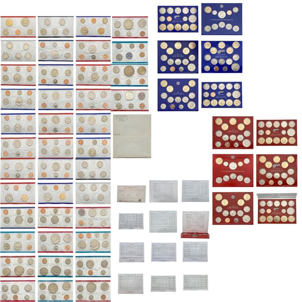 [33]1968-2017 U.S. Mint Sets - Mixed Dates