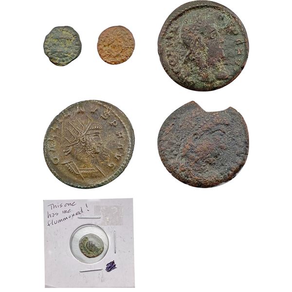 [5]288-272 BC/260-379 AD Ancient Greek and Roman Coins