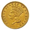 Image 1 : 1857 Rare Gold Dollar
