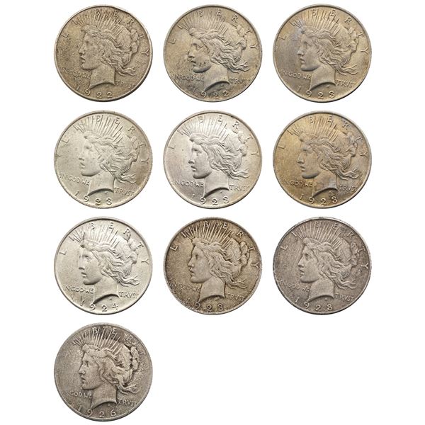 [10]1922-1928 Silver Peace Dollar