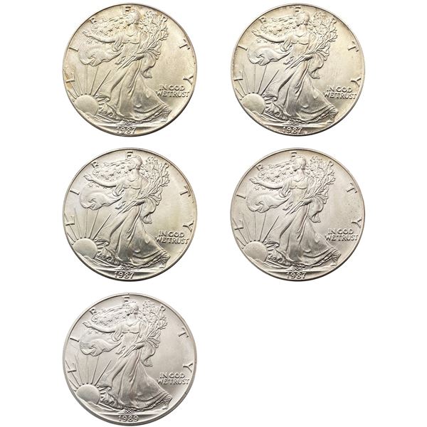 [5]1987-1989 Silver Eagle