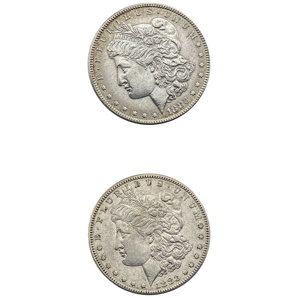 [2]1883 Morgan Silver Dollar