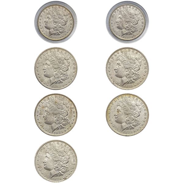 [7]1883-O Morgan Silver Dollar