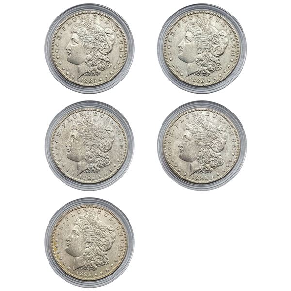 [5]1885 Morgan Silver Dollar