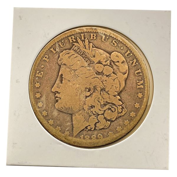 1889-CC Morgan Silver Dollar