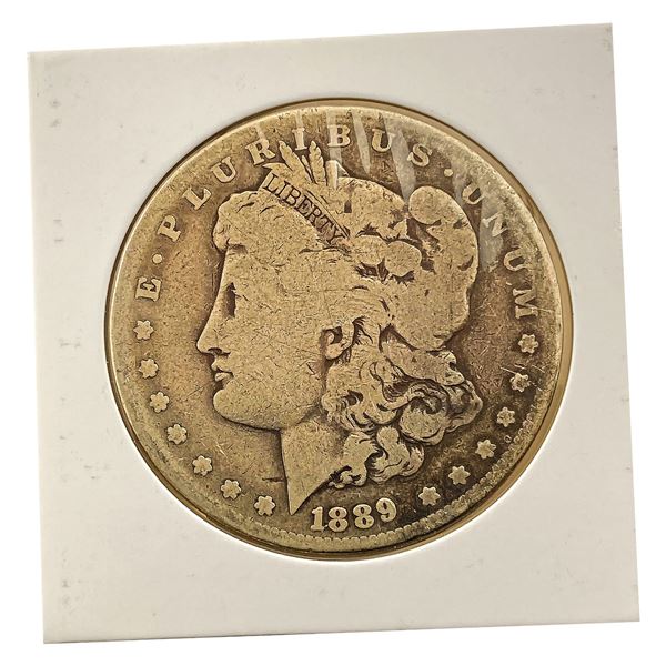 1889-CC Morgan Silver Dollar