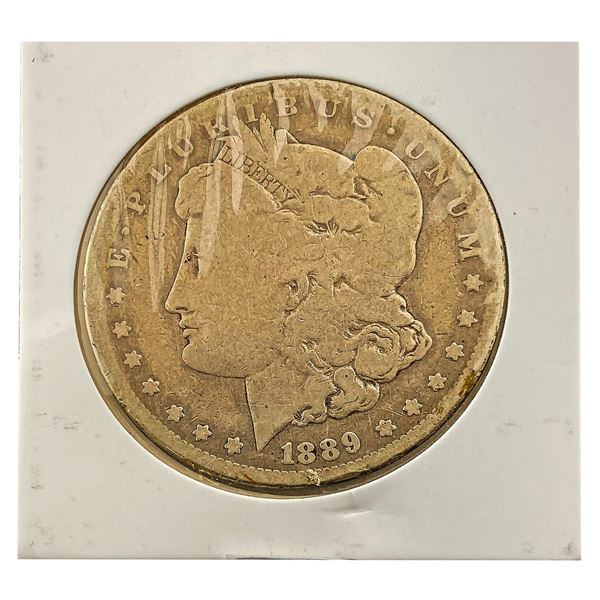 1889-CC Morgan Silver Dollar