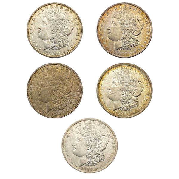 [5]1885-1887 Morgan Silver Dollar