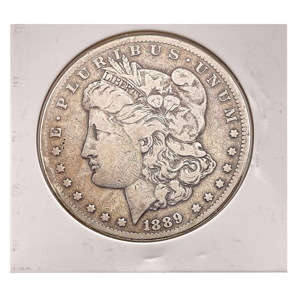 1889-CC Morgan Silver Dollar