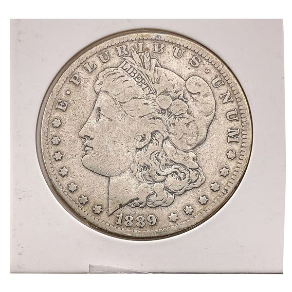 1889-CC Morgan Silver Dollar