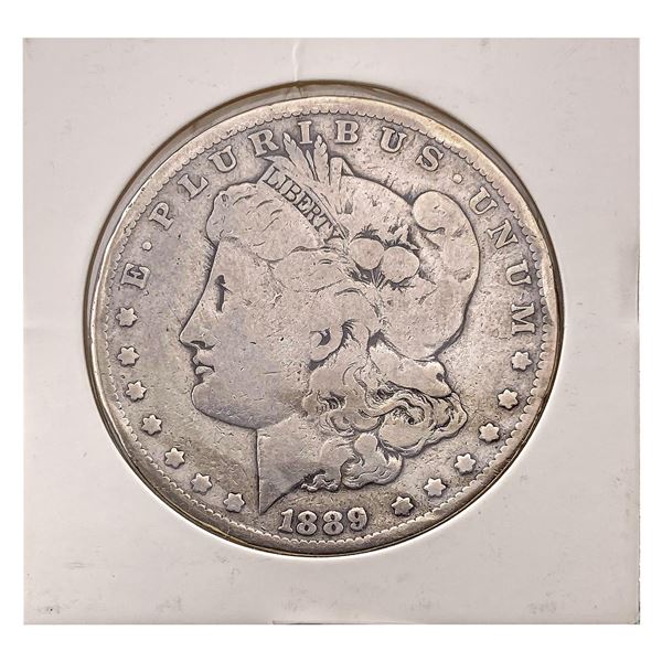 1889-CC Morgan Silver Dollar