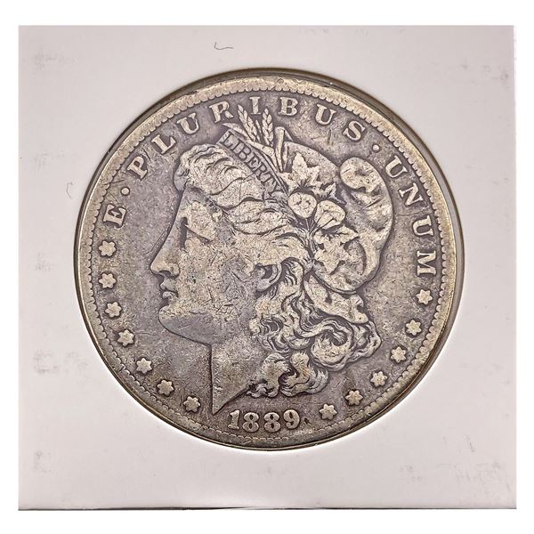 1889-CC Morgan Silver Dollar