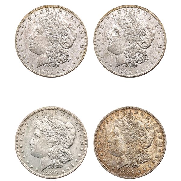 [4]1888 Morgan Silver Dollar