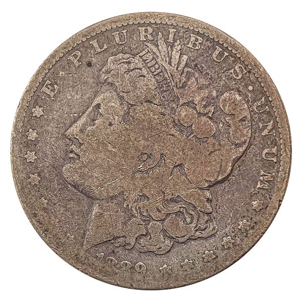 1889-CC Morgan Silver Dollar