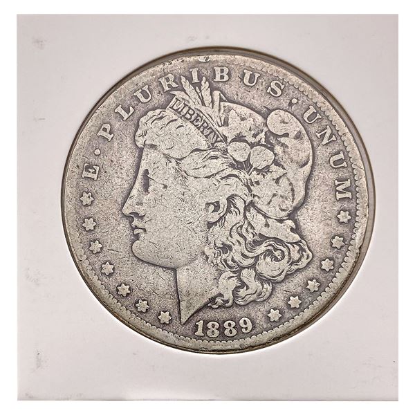 1889-CC Morgan Silver Dollar