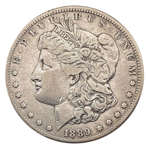 1889-CC Morgan Silver Dollar