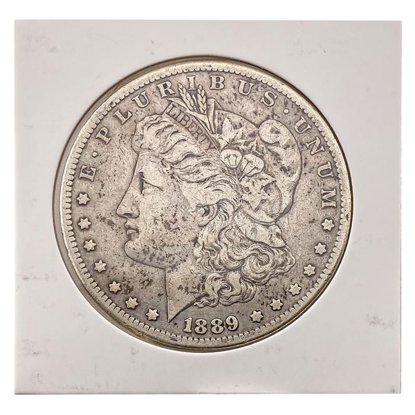 1889-CC Morgan Silver Dollar
