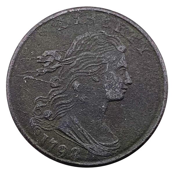 1798/ 7 Draped Bust Large Cent