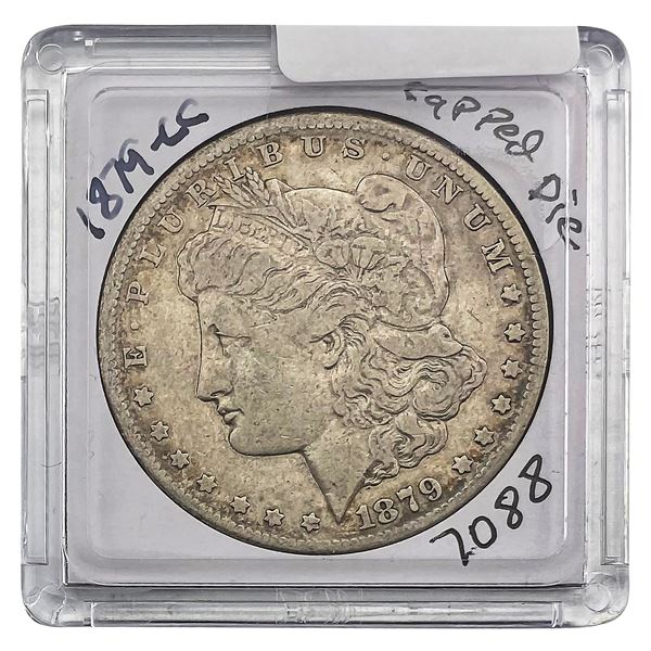 1879-CC Capped Die Morgan Silver Dollar