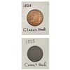 [2]1828 & 1835 Classic/Coronet Head Half Cents