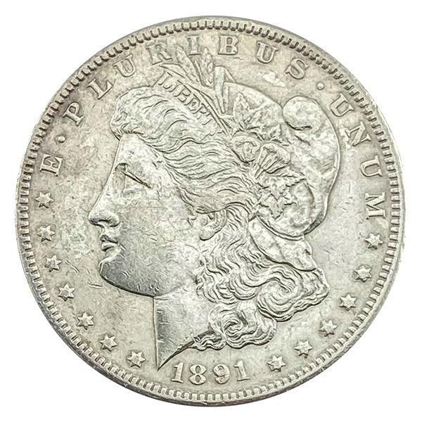 1891-CC Morgan Silver Dollar
