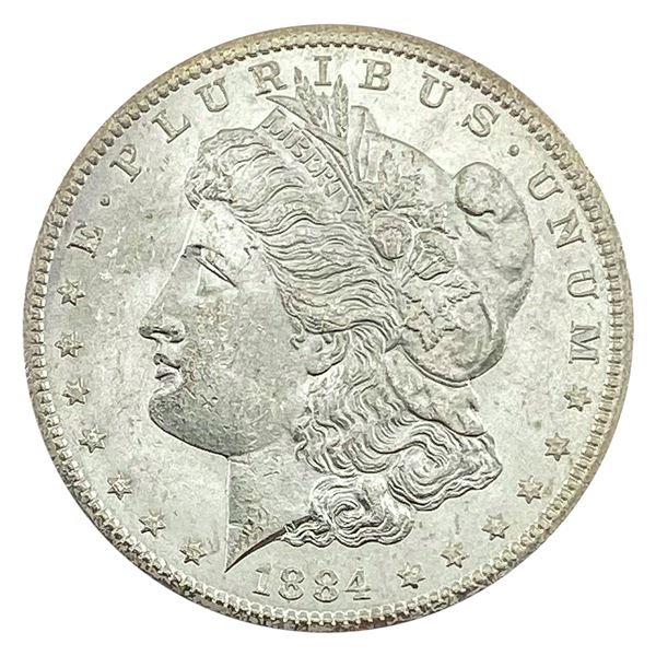 1884-CC Morgan Silver Dollar