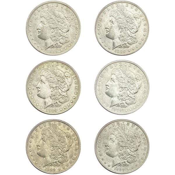 [6]1889 Morgan Silver Dollar