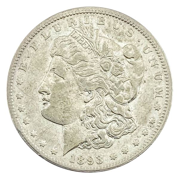 1893-CC Morgan Silver Dollar