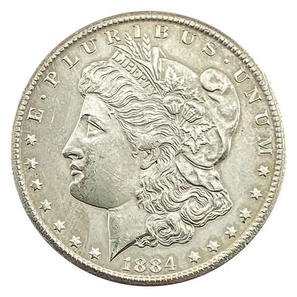 1884-C Morgan Silver Dollar