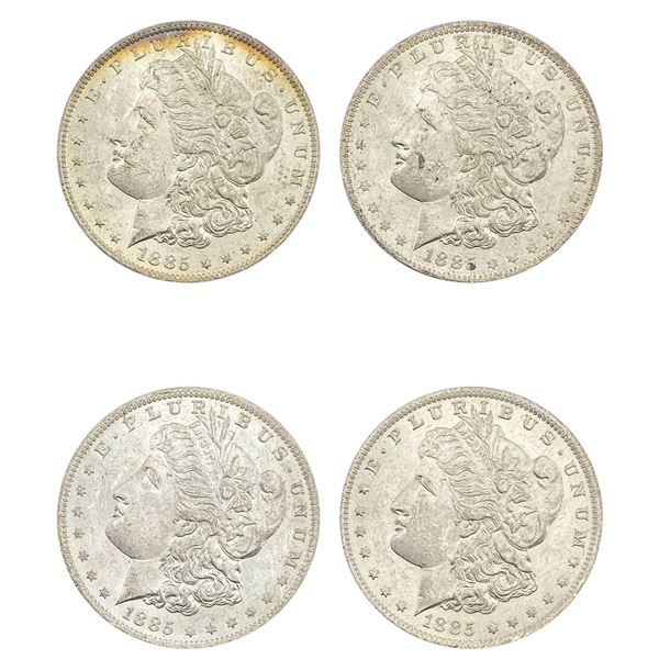 [4]1885-O Morgan Silver Dollar