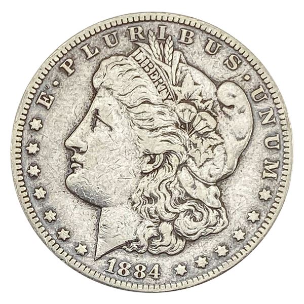 1884-CC Morgan Silver Dollar