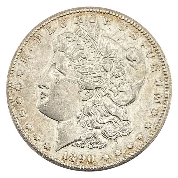 1890-CC Morgan Silver Dollar