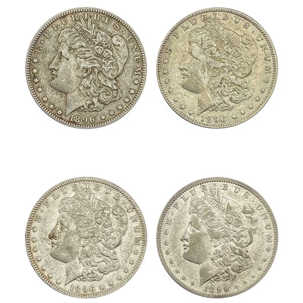 [4]1896-O Morgan Silver Dollar