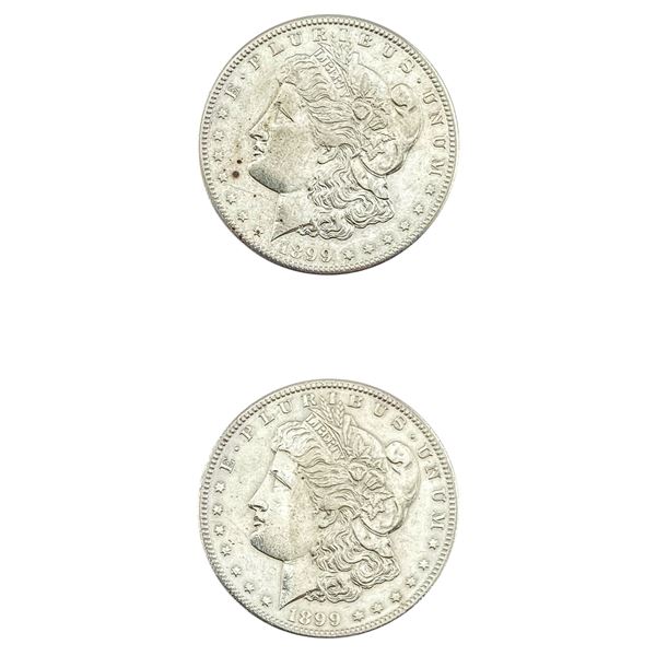 [2]1899-S Morgan Silver Dollar