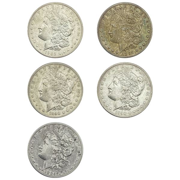 [5]1885-1902 Morgan Silver Dollar