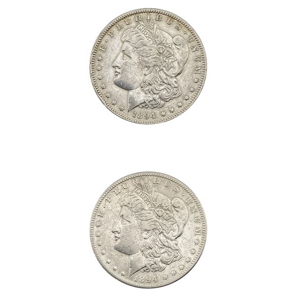 [2]1894-S/O Morgan Silver Dollar