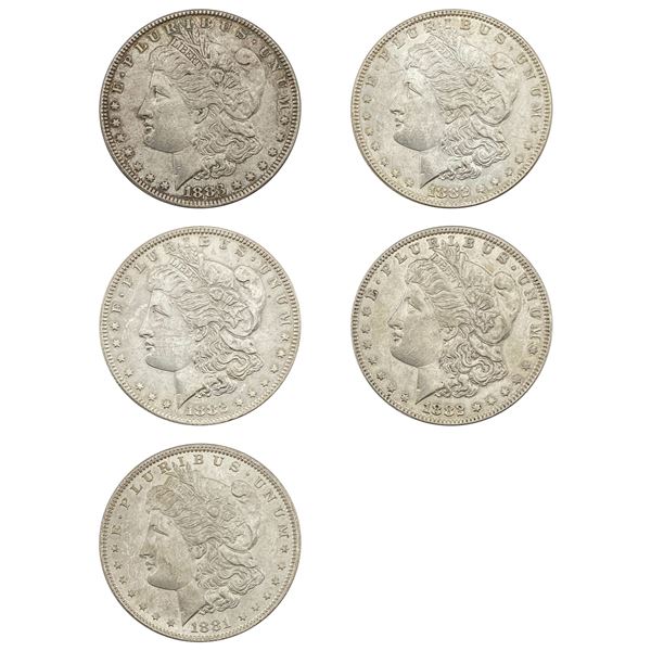 [5]1881-1883 Morgan Silver Dollar