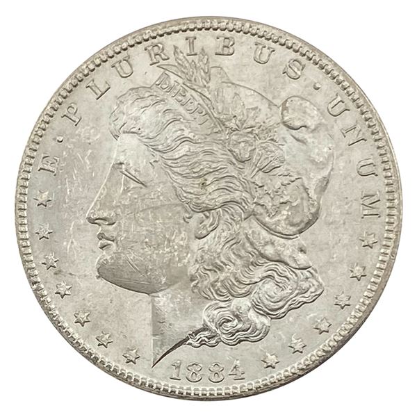 1884-CC Morgan Silver Dollar
