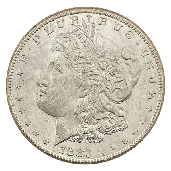 1883-CC Morgan Silver Dollar