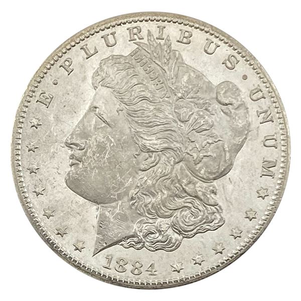 1884-CC Morgan Silver Dollar