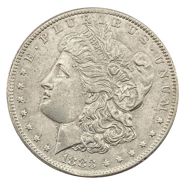 1883-CC Morgan Silver Dollar